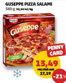 Penny Dr.Oetker Guseppe Pizza Salami Ofertă