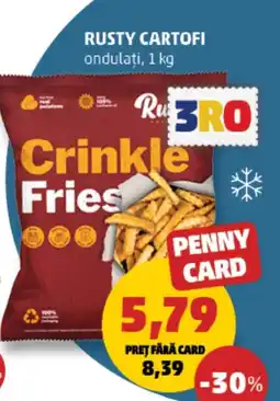 Penny Rusty Crinkle Fries Ofertă