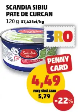 Penny Scandia Sibiu pate de curcan Ofertă