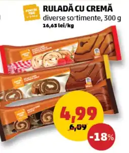 Penny Pentru Tine ruladă cu cremă Ofertă