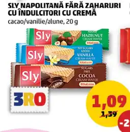 Penny Sly napolitană fără zaharuri cu îndulcitori cu cremă Ofertă