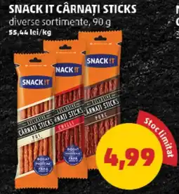 Penny Snack It carnati sticks Ofertă