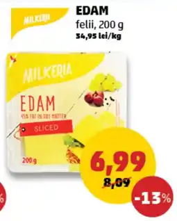 Penny Milkeria edam felii Ofertă