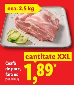 Lidl Ceață de porc, fără os Ofertă