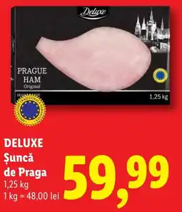 Lidl Deluxe șuncă de praga Ofertă