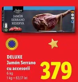 Lidl Deluxe Jamon Serrano Ofertă