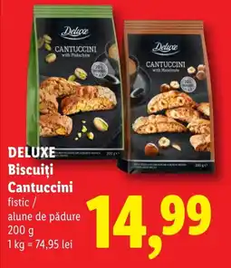 Lidl Deluxe biscuiți cantuccini Ofertă