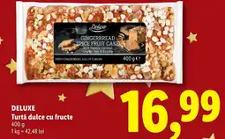 Lidl Deluxe Turtă dulce cu fructe Ofertă