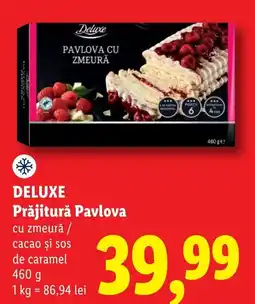 Lidl Deluxe Prăjitură Pavlova Ofertă