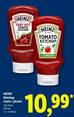 Lidl Heinz ketchup clasic / picant Ofertă