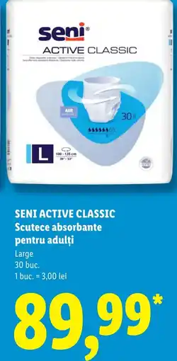 Lidl Seni active classic scutece absorbante pentru adulți Ofertă