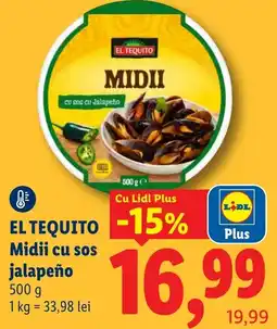 Lidl El tequito midii cu sos jalapeño Ofertă
