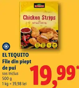 Lidl El tequito file din piept de pui Ofertă