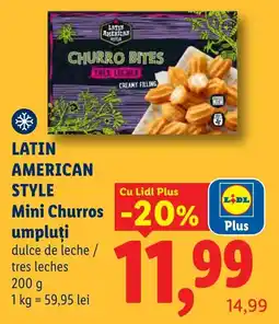 Lidl Lidl Plus Mini Churros umpluți Ofertă