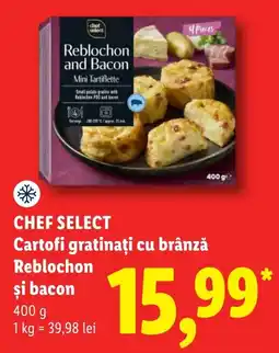 Lidl Chef Select Cartofi gratinați cu brânză Reblochon și bacon Ofertă
