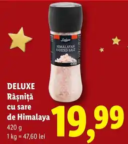 Lidl Deluxe Râșniță cu sare de Himalaya Ofertă