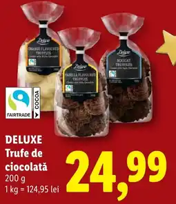 Lidl Deluxe Trufe de ciocolată Ofertă