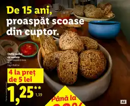Lidl Chiflă rustică cu semințe Ofertă