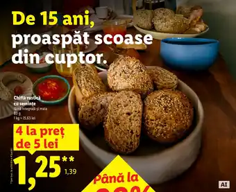 Lidl Chiflă rustică cu semințe Ofertă