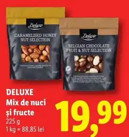 Lidl Deluxe mix de nuci și fructe Ofertă