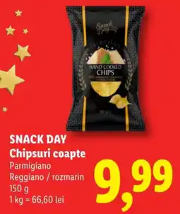 Lidl Snack Day Chipsuri coapte Parmigiano / rozmărin Ofertă