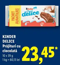 Lidl Kinder Delice Ofertă
