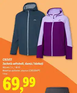 Lidl Crivit jacheta softshell, damă / bărbați Ofertă