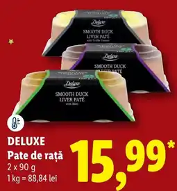 Lidl Deluxe Pate de rață Ofertă