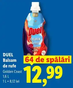Lidl Duel balsam de rufe Ofertă