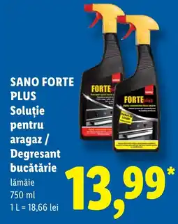 Lidl Sano Forte Plus Ofertă