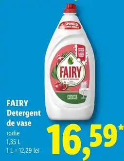 Lidl Fairy detergent de vase Ofertă