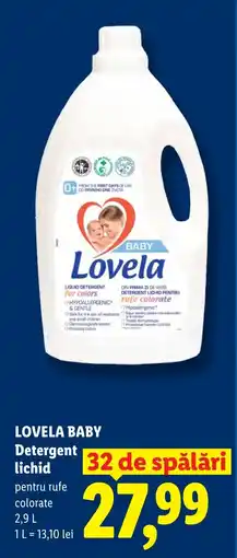Lidl Lovela baby detergent lichid Ofertă