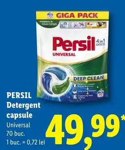 Lidl Persil detergent capsule Ofertă