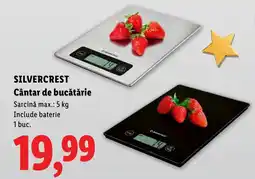 Lidl Silvercrest cântar de bucătărie Ofertă