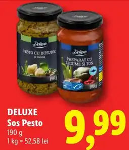 Lidl Deluxe Sos Pesto Ofertă