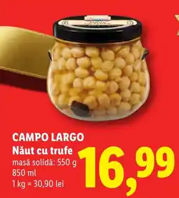 Lidl Campo Largo Năut cu trufe Ofertă