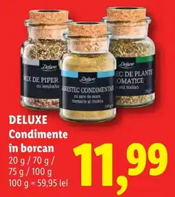 Lidl Deluxe condimente în borcan Ofertă