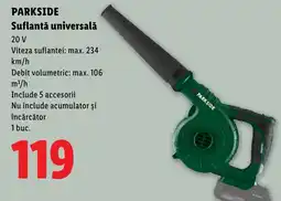 Lidl Parkside suflantă universală Ofertă