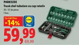 Lidl Parkside trusă chei tubulare cu cap rotativ Ofertă