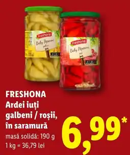 Lidl Freshona ardei iuți galbeni / roșii Ofertă