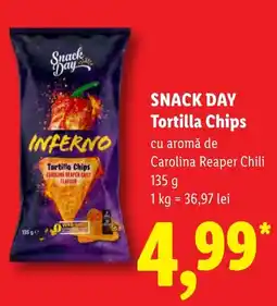 Lidl Snack Day Tortilla Chips Ofertă