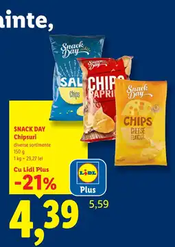 Lidl Snack Day Chipsuri Ofertă