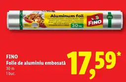 Lidl Fino folie de aluminiu embosata Ofertă