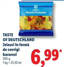 Lidl Taste of Deutschland Jeleuri în formă de covrigi bavarezi Ofertă