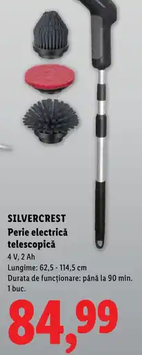 Lidl Silvercrest perie electrică telescopică Ofertă