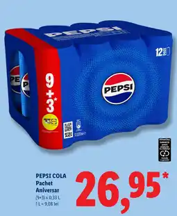 Lidl Pepsi cola Ofertă