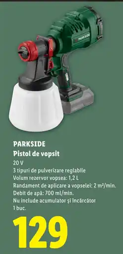 Lidl Parkside pistol de vopsit Ofertă