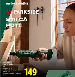 Lidl Parkside cheie cu clichet Ofertă