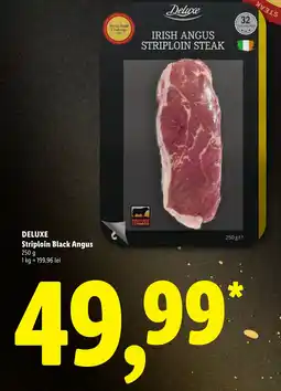Lidl Deluxe striploin black angus Ofertă