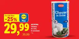 Lidl Milbona telemea de vacă Ofertă